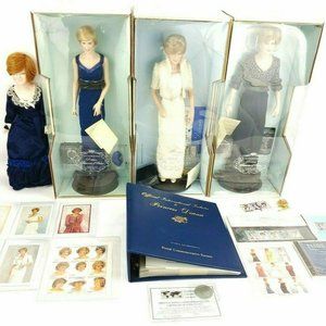 Princess Diana The Ultimate Commemorative Collectibles Lot w/ TY Beanie Babies